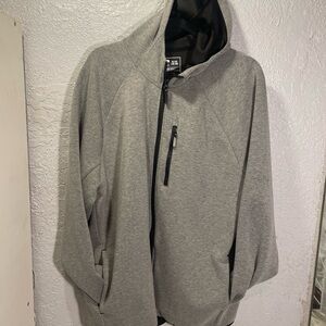 Russell Athletic Gray Hooded Jacket